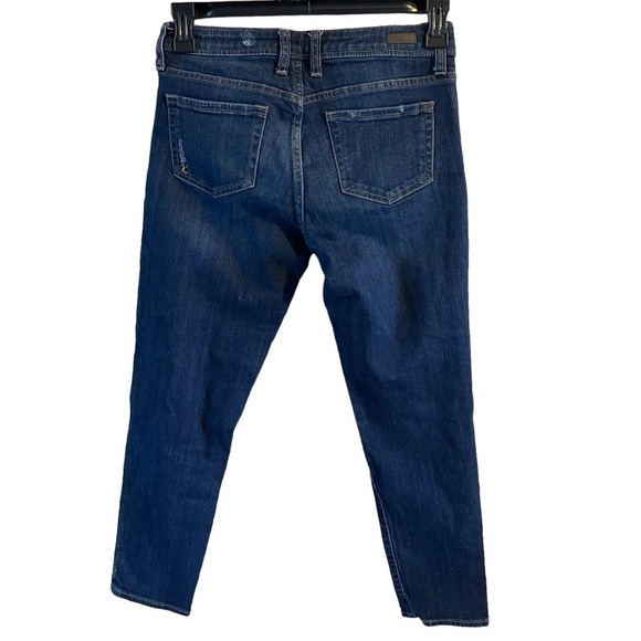Kut from the Kloth Jean women’s blue size 4 Catherine Boyfriend distressed GUC - Picture 2 of 13